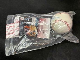 Monte Irvin Autographed Baseball With JSA COA