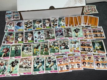 Box Of 1982 Topps Football Cards