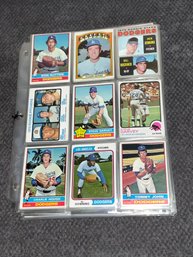 Mixed Lot Of Dodgers Baseball Cards Vintage And Modern