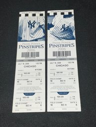 Mariano Rivera 400th Save NY Yankees Tickets 7/16/06