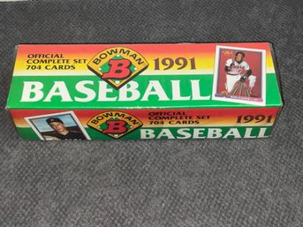 1991 Bowman Baseball Factory Sealed Set