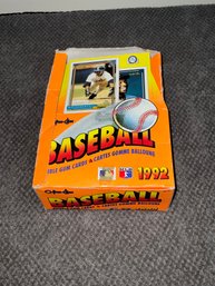 1992 O-pee-chee Baseball Box With 27 Packs