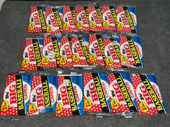 20 Packs Of 1989 Topps Big Baseball Series 1