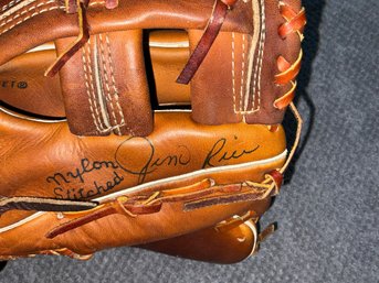 Jim Rice Autographed Vintage Baseball Glove