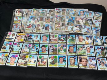 Nice Vintage Lot Of 1969 Topps Baseball Cards