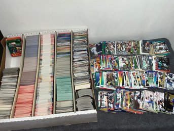 Large 5 Row Monster Box Of Football Cards