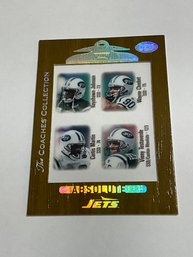 1999 Absolute SSD Jets The Coaches Collection /500 Martin, Johnson, Chrebet, Testaverde