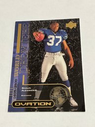 Shaun Alexander 2000 Upper Deck Ovation Rookie /2500