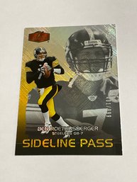 Ben Roethlisberger 2006 Flair Showcase Sideline Pass /999