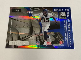 Brandon Marshall & Rod Smith 2007 Elite Back To The Future /400