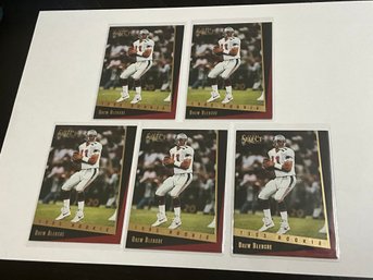 5 Drew Bledsoe 1993 Select Rookie Cards