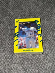 1990 Classic Yellow Baseball Sealed Half Set With Ken Griffey Jr