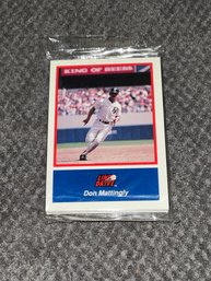 Sealed Pack Of 1991 Line Drive Don Mattingly