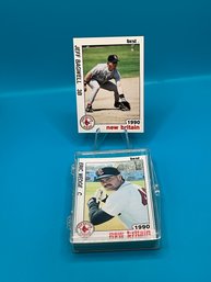 1990 Best New Britian Red Sox Minor League Card Set With Jeff Bagwell