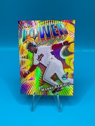 Manny Ramirez 2000 Topps Chrome Power Players Refractor