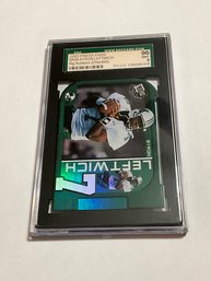 Brian Leftwich 2003 Press Pass Big Numbers Rookie Graded SGC 96