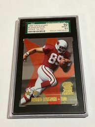 David Boston 1999 Topps Stars (2 Stars) Rookie Graded SGC 92
