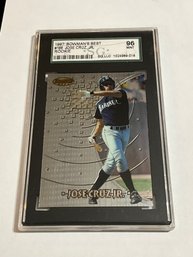 Jose Cruz Jr 1997 Bowmens Best Rookie Graded SG 96