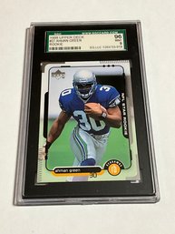 Ahmed Green 1998 Upper Deck Rookie Graded SGC 96