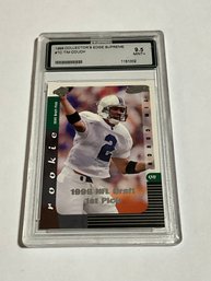 Tim Couch 1999 Collectors Edge Supreme Rookie Graded Advanced 9.5