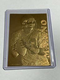 Dan Marino 22kt Gold 1995 ProMint Gold Card