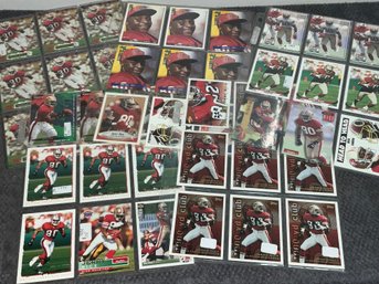 5 Pages Of Jerry Rice Cards