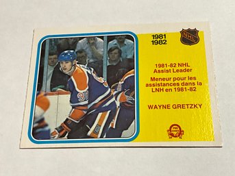Wayne Gretzky 1982-83 Oh-pee-chee Assist Leader