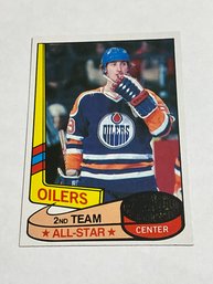Wayne Gretzky 1980-81 Topps All-star