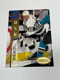 Wayne Gretzky 1993 Parkhurst USA Gold