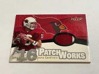Jake Plummer 2000 Skybox Patch Works Jersey Card