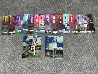 1995 Signature Rookies Basketball KroMax Frazier & Cowens /10000 Plus Rookies