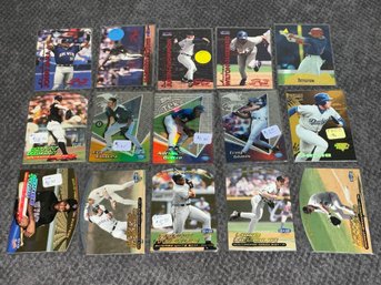 Baseball Parallel Card Lot With Gold Medallion, Topps Tek, Warning Track & More