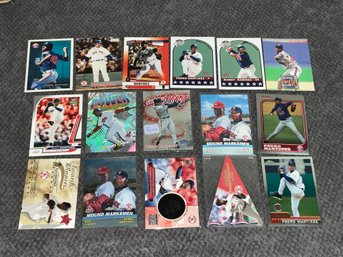 Pedro Martinez & Manny Ramirez Card Lot With Inserts