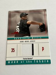 Dontrelle Willis 2005 Showtime Wave Of The Future Jersey Card /610