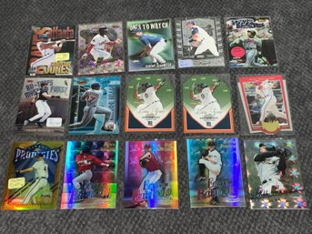 Baseball Insert Lot With Die-cuts, Refractor And More