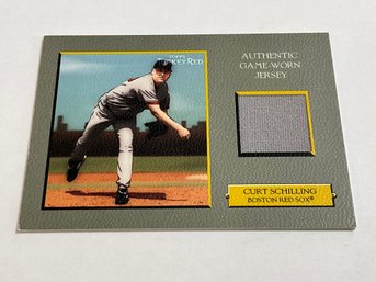 Curt Schilling 2005 Topps Turkey Red Game Used Jersey