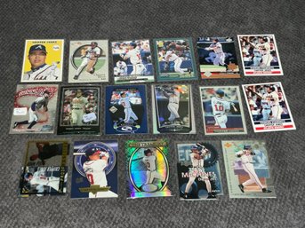 Chipper Jones Baseball Card Lot With Inserts