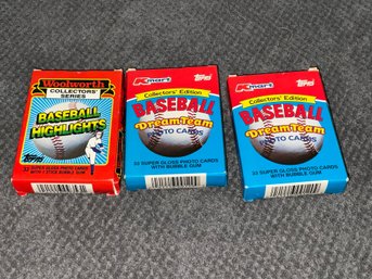 Kmart And Woolworth Baseball Card Sets