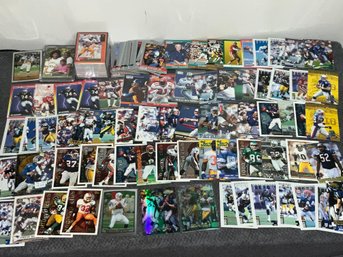 Large Mixed Football Card Lot
