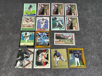Rickey Henderson Baseball Card Lot