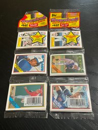 Pair Of 1988 Topps Baseball Rak Packs