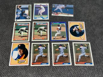 Nolan Ryan Baseball Card Lot