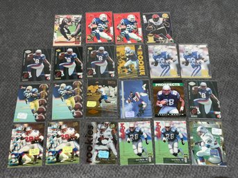 Marshall Faulk & Curtis Martin Rookie Cards