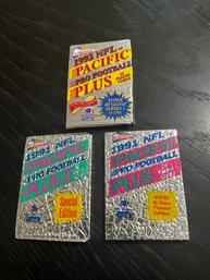 3 Packs Of Pacific Plus Football