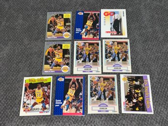 Magic Johnson Basketball Card Lot
