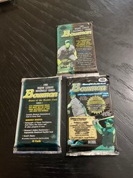 3 Packs Of Bowman Baseball Mixed Years