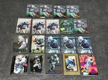 Marshall Faulk Insert Card Lot