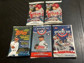 5 Topps And Opening Day Packs
