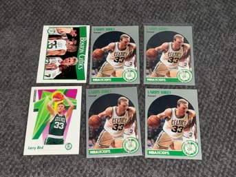 Larry Bird Basketball Card Lot