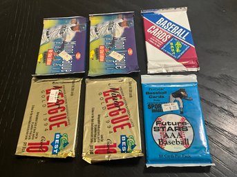 6 Minor League Baseball Packs